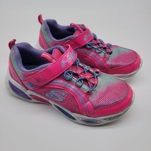 Skechers S Lights Athletic Light up Shoes Girls 2